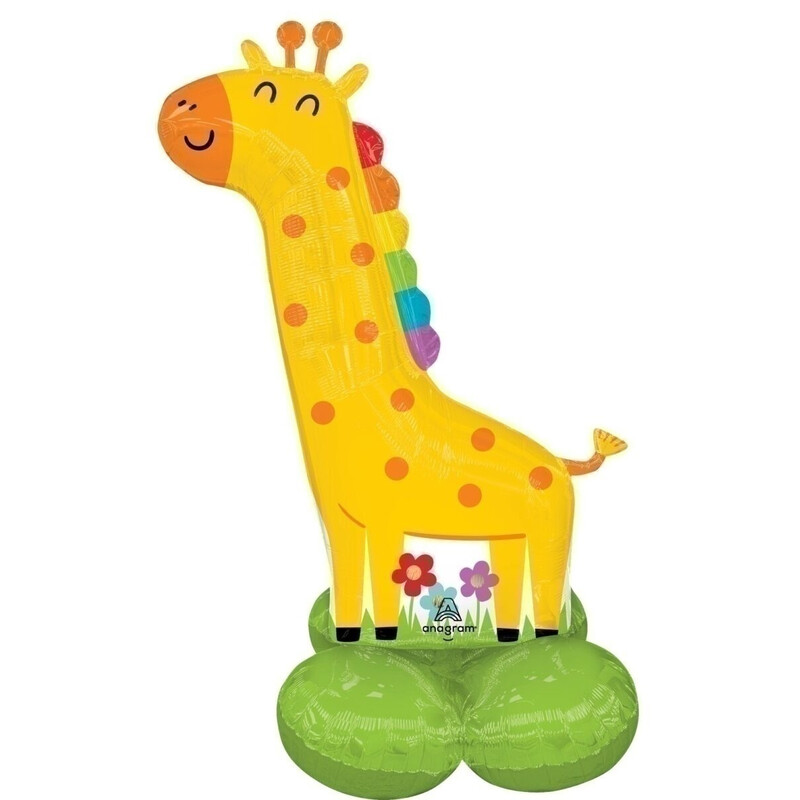 Foil AirLoonz BaBy Giraffe / 68cm w x 101cm h - Καμηλοπάρδαλη