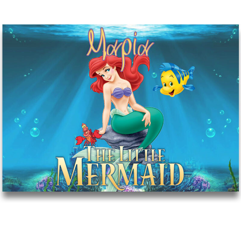 Σουπλά χάρτινο με όνομα Ariel / Α4 (21cm*29,7cm)