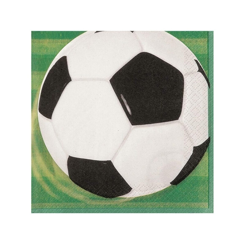 Χαρτοπετσέτες 3D Soccer /Ποδόσφαιρο / 16 τεμ.