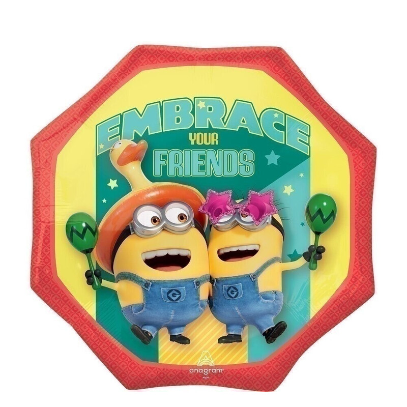 Μπαλόνι Φοιλ Σχήμα Minions Despicable Me 4 / 55 x 55 εκ