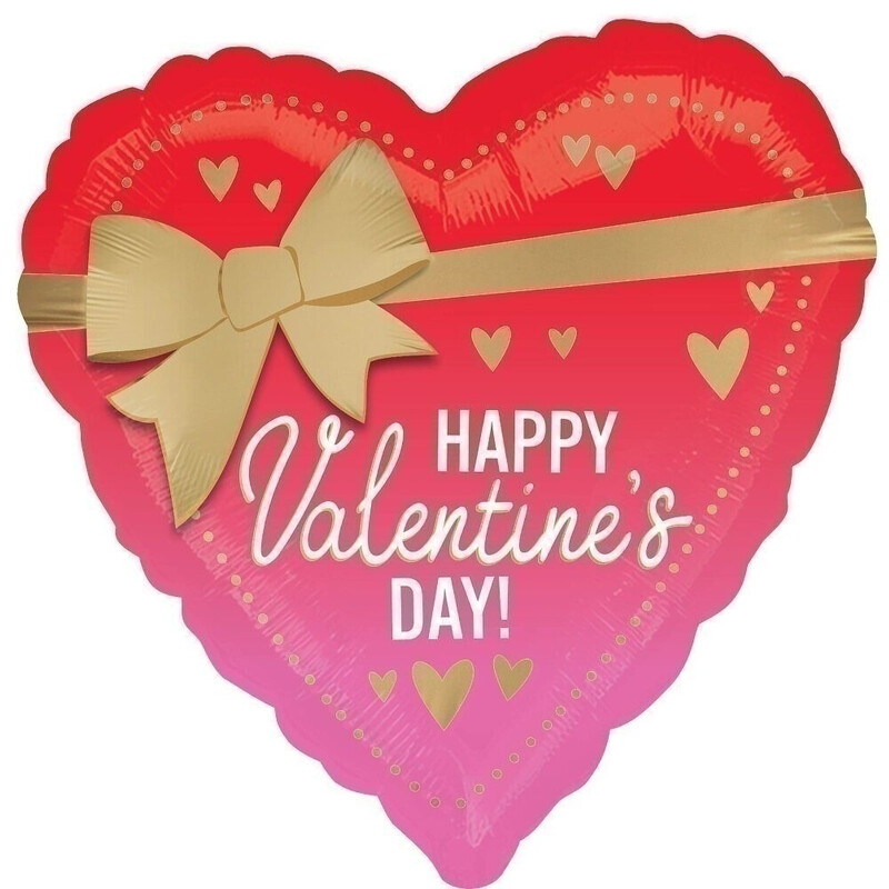 Μπαλόνι Φοιλ 17 Better With Bows Satin Valentine / 43 εκ