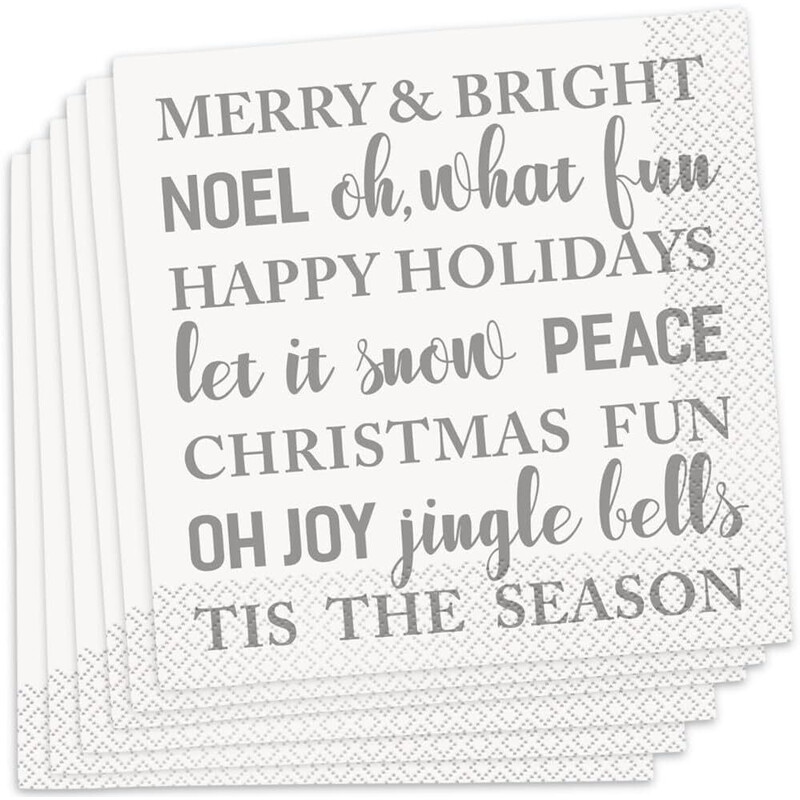 Χαρτοπετσέτες  Φαγητού  Merry and Bright /  16 τεμ.
