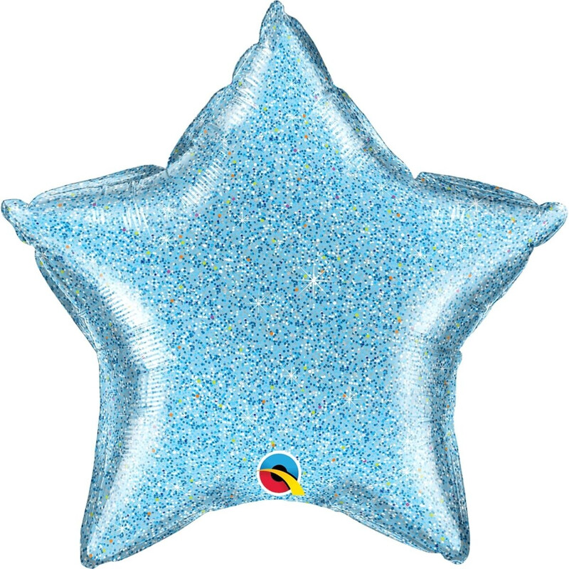 Μπαλόνι Φοιλ 20 Glittergraphic Light Blue / 51εκ