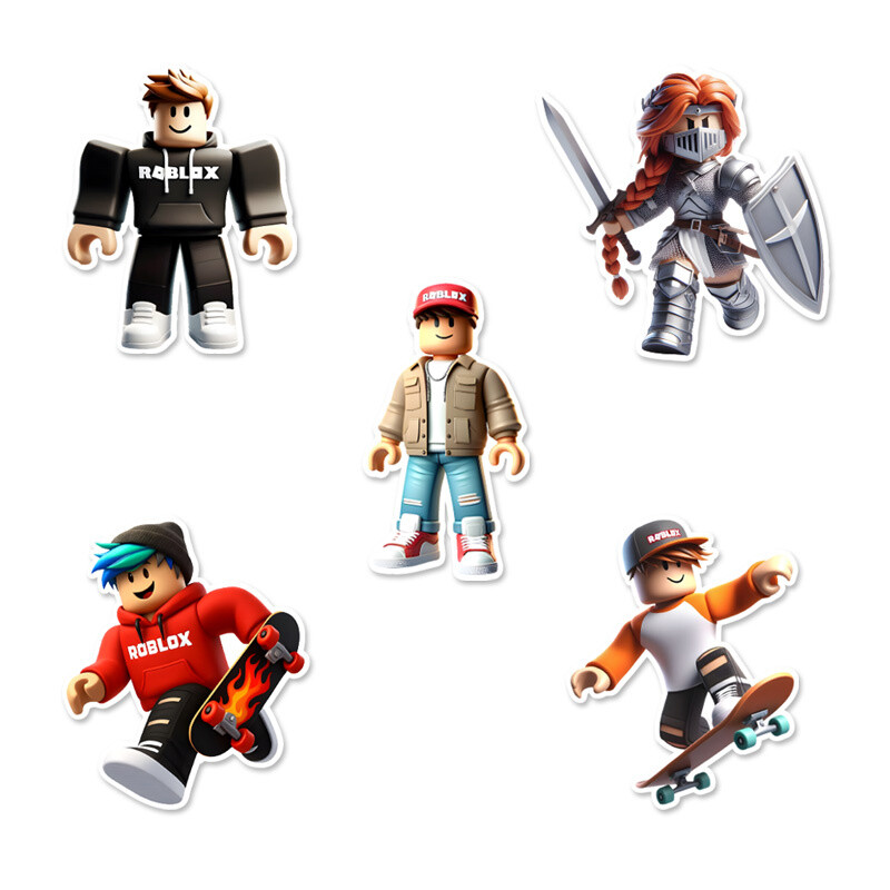 Αυτοκόλλητα Roblox 5cm / 8τμχ