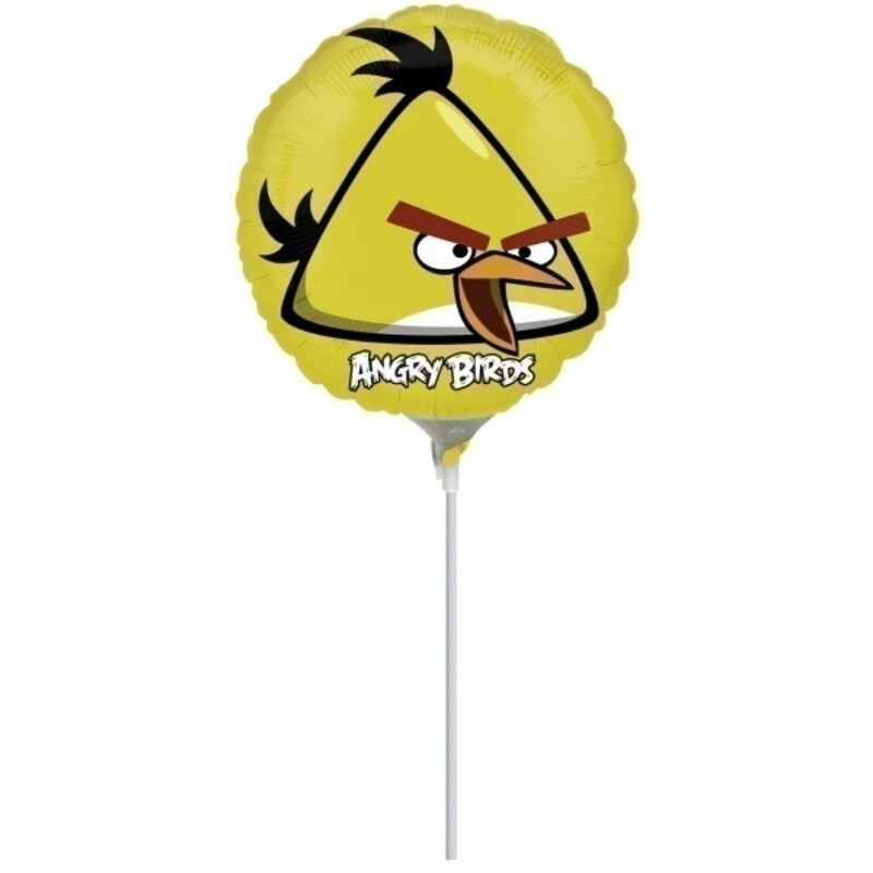 Φοιλ 9 Στρογγυλό Angry Birds Κίτρινο