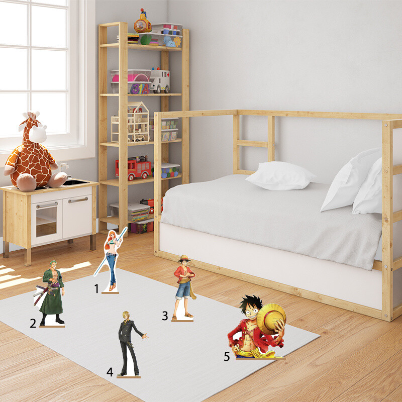 Διακοσμητική φιγούρα One Piece 20cm Ξύλινη με βάση/1 τμχ
