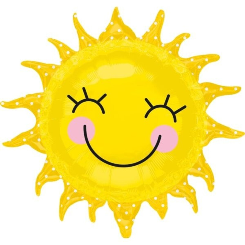 Μπαλόνι Φοιλ Σχήμα Sunshine Sun Ηλιος  / 74 εκ x 71 εκ