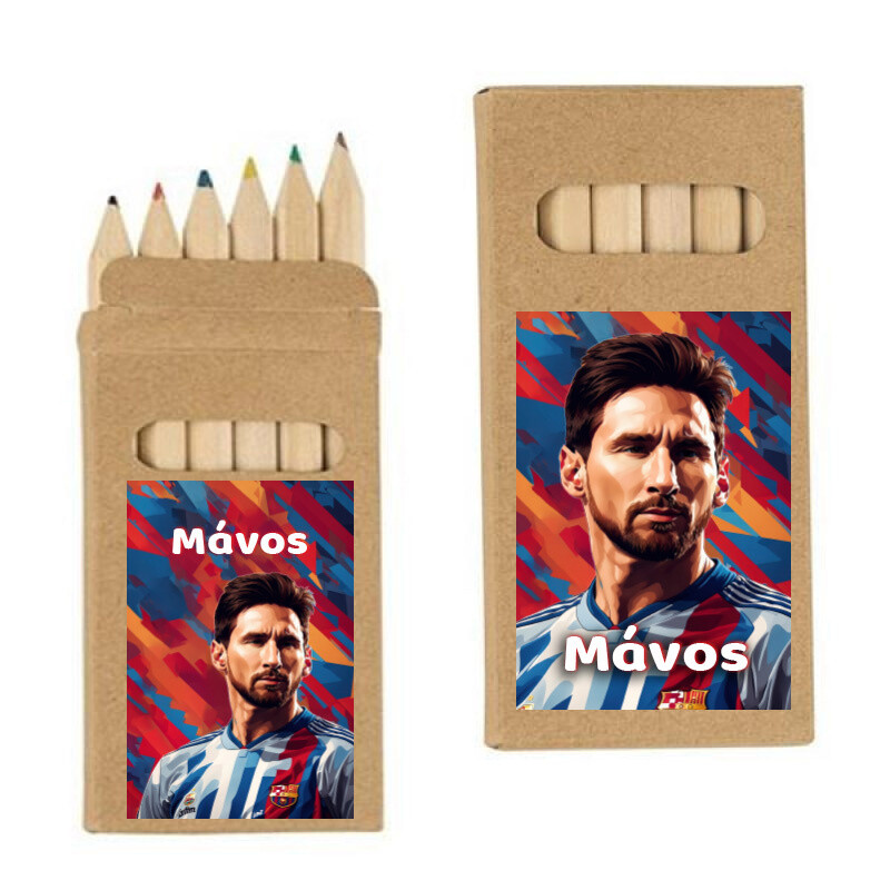 Ξυλομπογιές Messi με όνομα