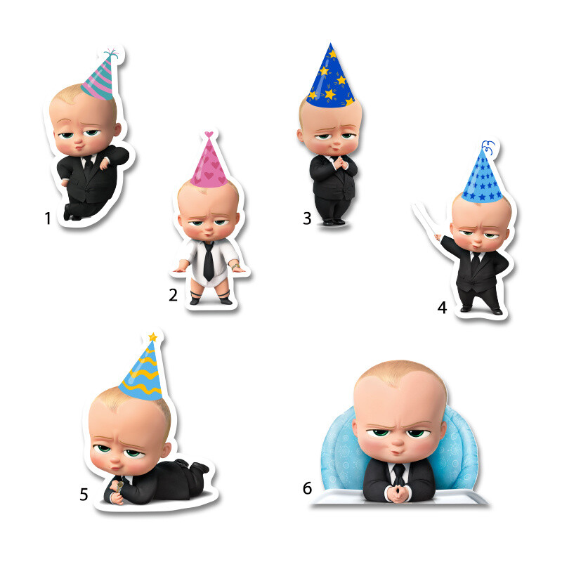 Διακοσμητική φιγούρα Baby Boss 10cm Ξύλινη/1τμχ