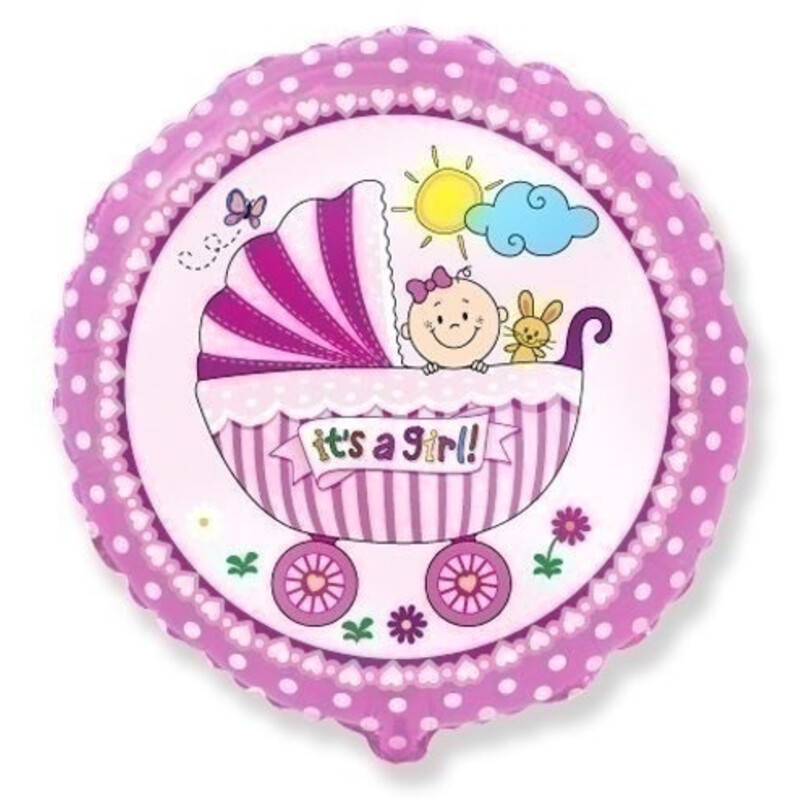 Μπαλόνι Φοιλ 18 Buggy Girl  / 46 εκ Ασυσκεύαστο