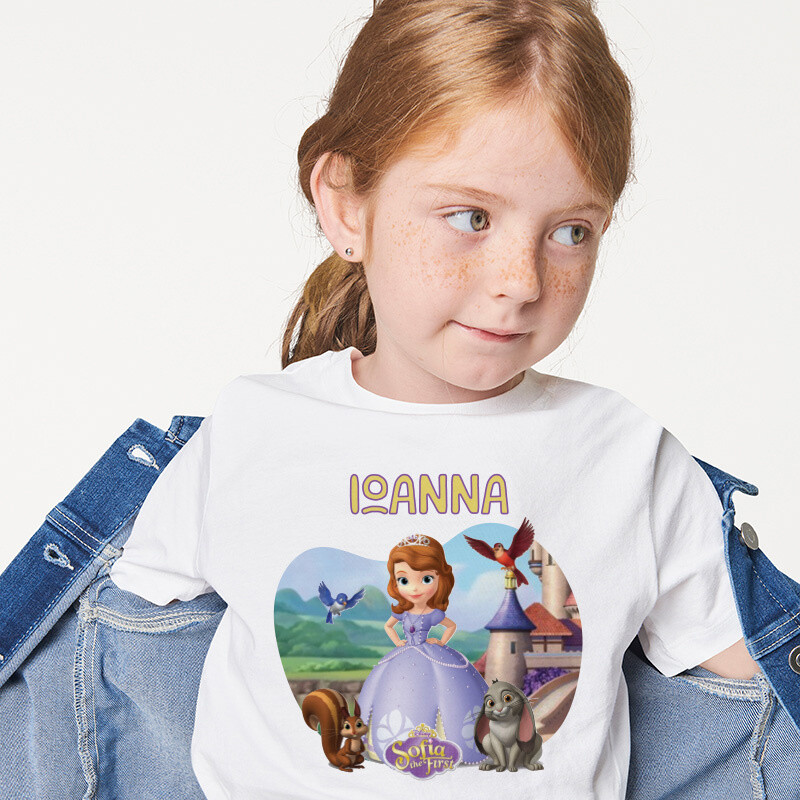 Παιδικό T-shirt Πριγκίπισσα Σοφία για κορίτσι με όνομα