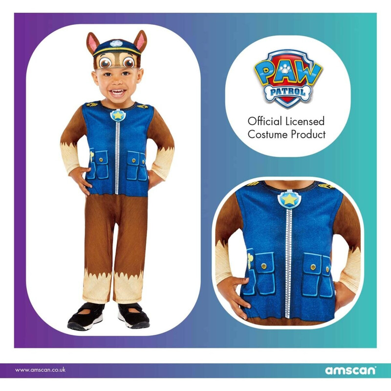 Στολή Paw Patrol Chase Costume 2-3 Ετών