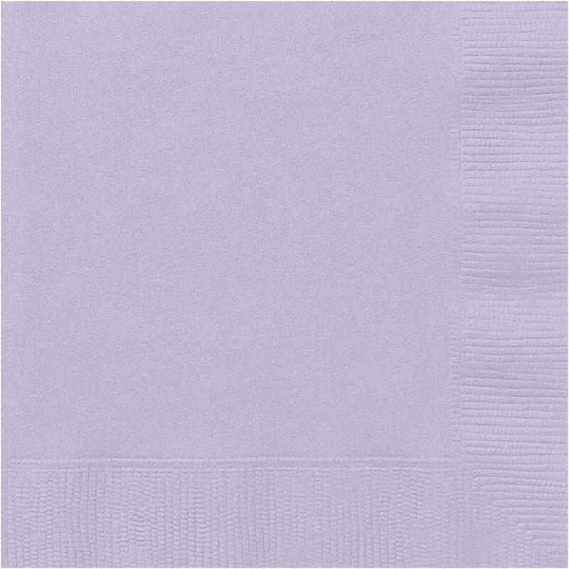 Χαρτοπετσέτες Γλυκού Λιλά - Lavender / 20 τμχ