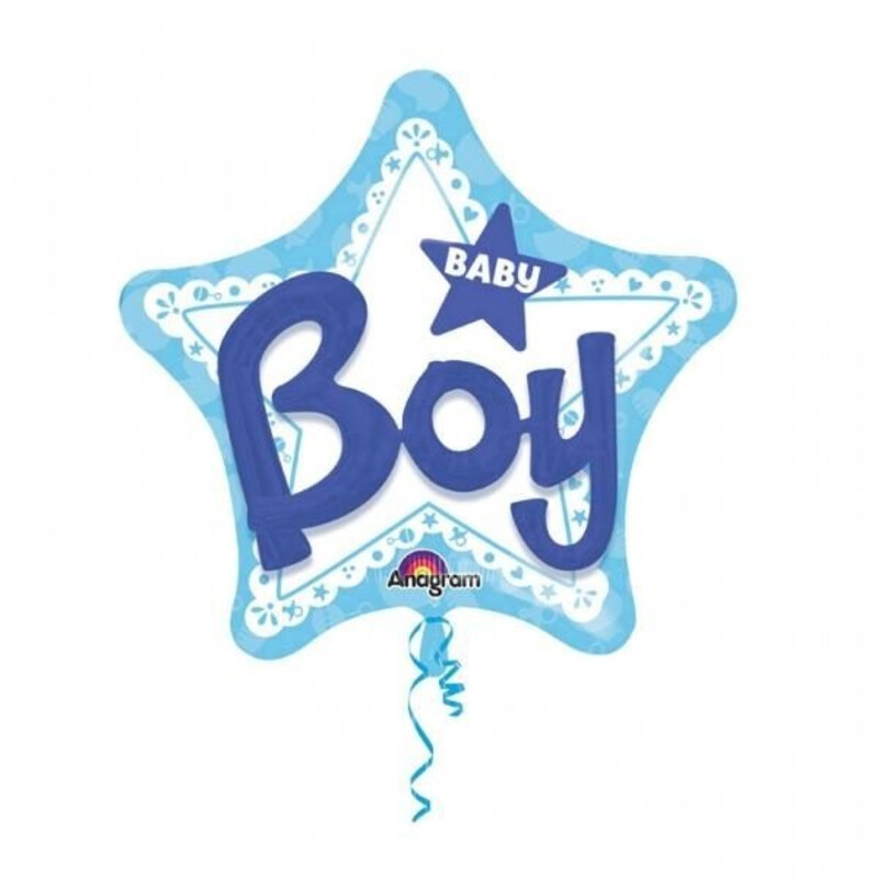 Μπαλόνι Φοιλ Άστρο 32 Baby Boy 3D