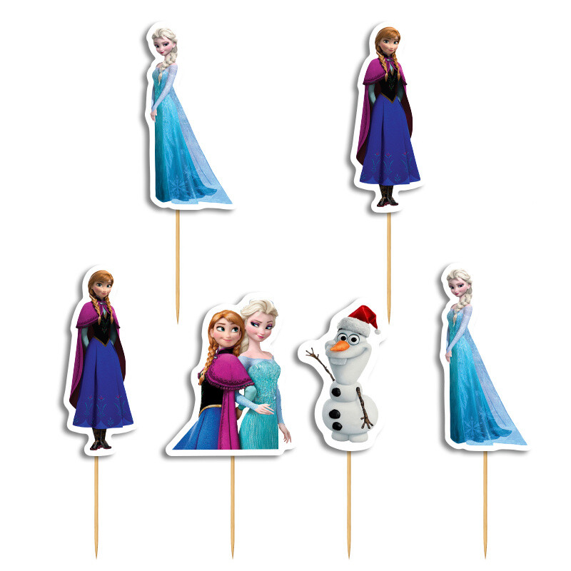 Cupcake toppers Τόμας το Τρενάκι 10cm / 8τμχ