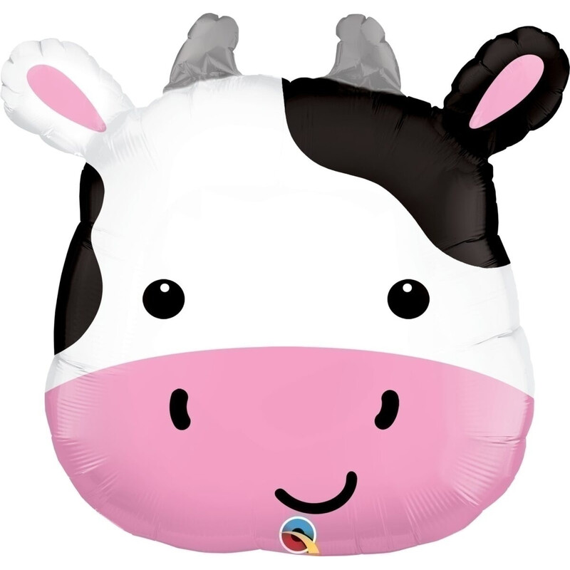 Μπαλόνι Φοιλ 14 Μίνι Σχήμα Κεφάλι Αγελάδα /cow 36 εκ