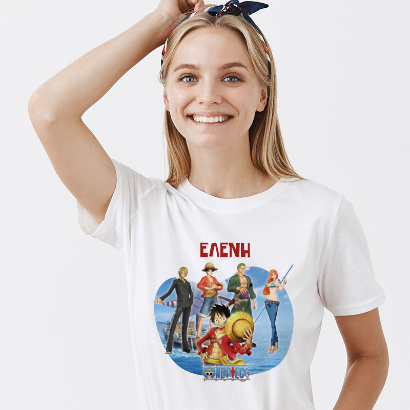 Γυναικείο T-shirt One Piece για την Μαμά με όνομα