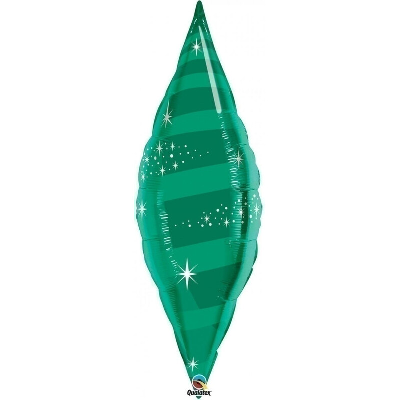 Μπαλόνι φοιλ σχήμα 38 Taper Swirl Emerald