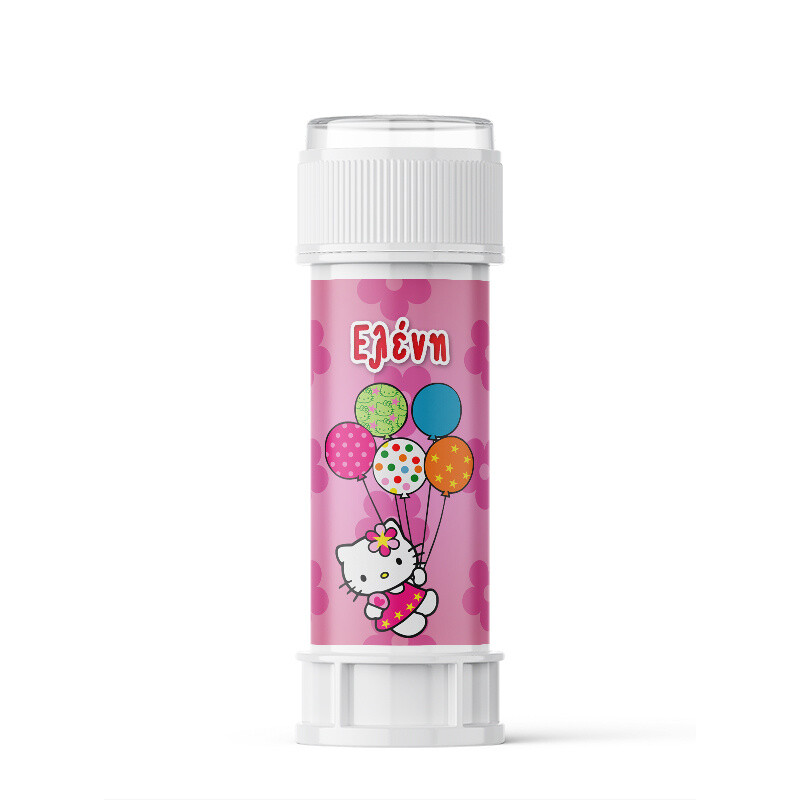 Σαπουνόφουσκες με όνομα Hello Kitty