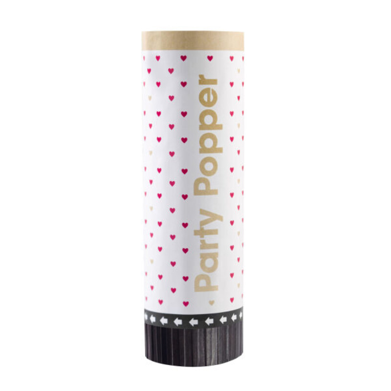 Κανονάκι Party Popper 15 εκ Every Day Love / 2 τεμ