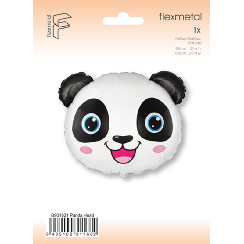 Μπαλόνι Φοιλ Σχήμα Κεφάλι Πάντα / 64 εκ Panda