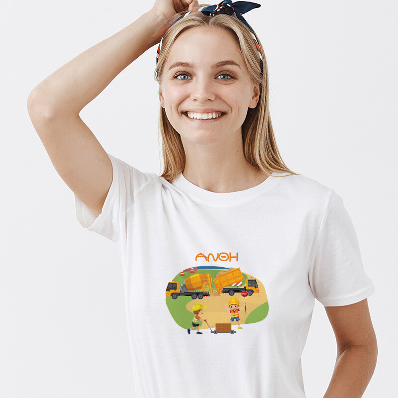 Γυναικείο T-shirt Φορτηγά για την Μαμά με όνομα