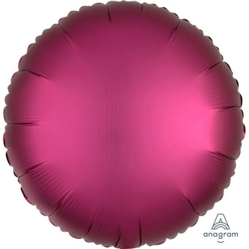 Μπαλόνι Φοιλ 17 Satin Luxe Pomegranate 43 εκ