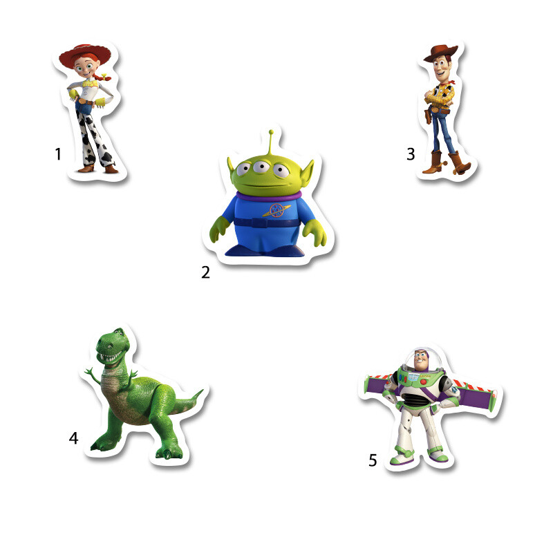 Διακοσμητική φιγούρα Toy Story 5cm Ξύλινη/1τμχ