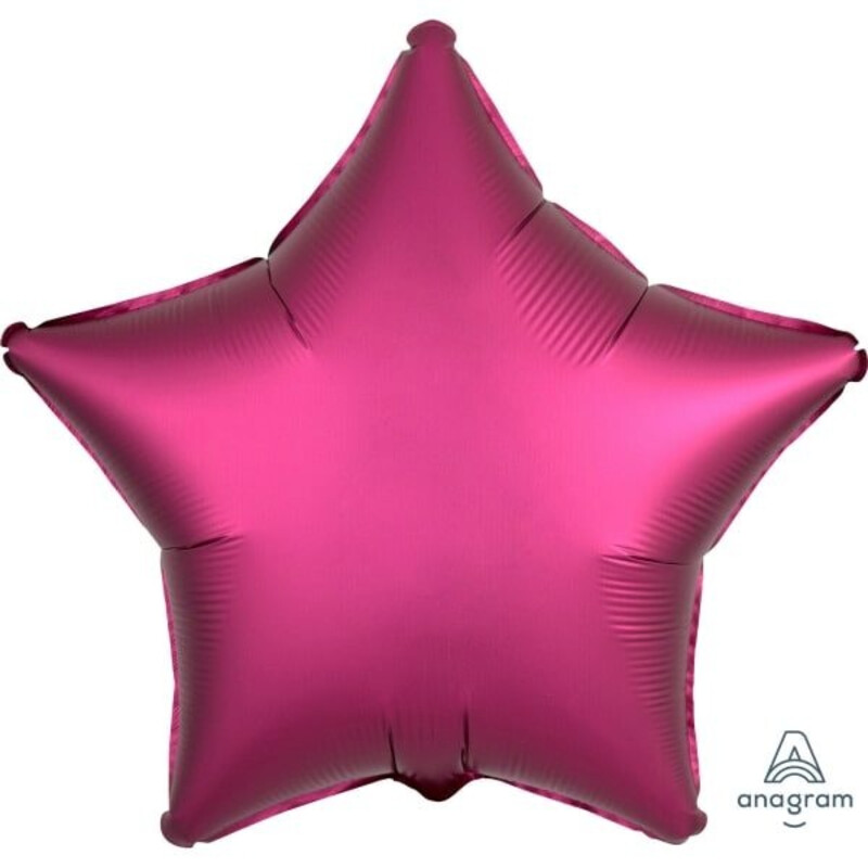 Μπαλόνι Φοιλ Αστέρι/star 18 Satin Luxe Pomegranate
