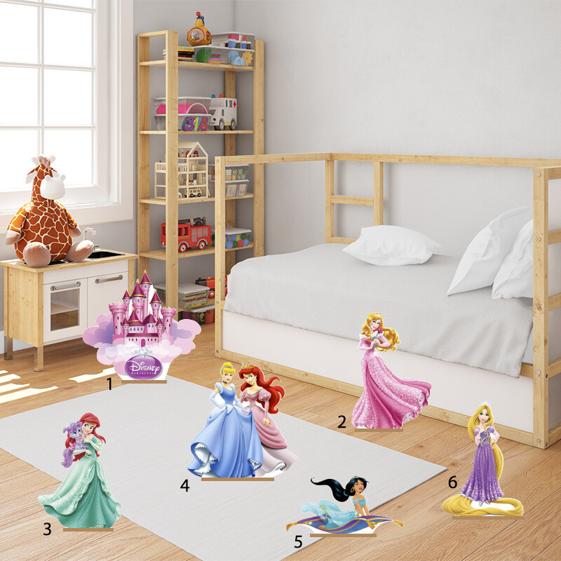 Διακοσμητική φιγούρα Disney Princess 50cm Ξύλινη με βάση/1 τμχ