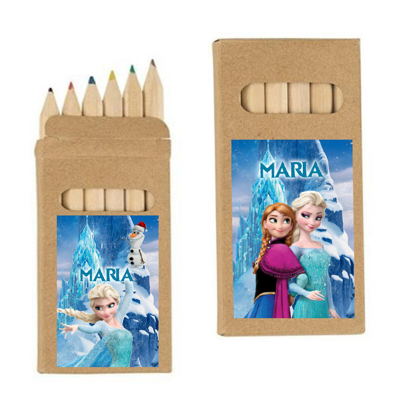 Ξυλομπογιές Frozen με όνομα