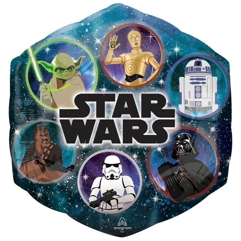 Μπαλόνι Φοιλ  Star Wars Galaxy / 55 x 58 εκ