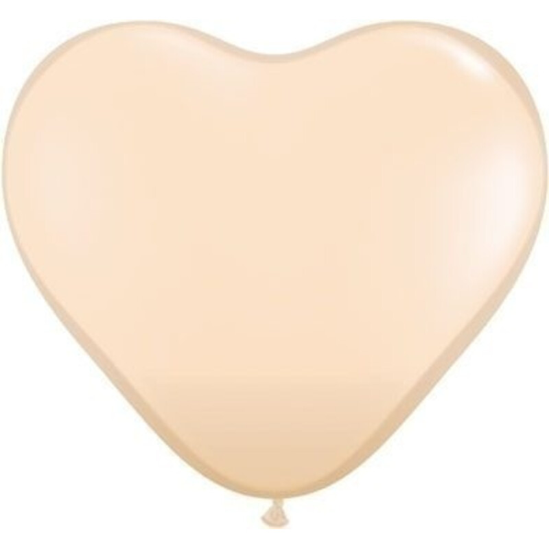 Μπαλόνια Λάτεξ Καρδιά 6 Blush /100 τεμ