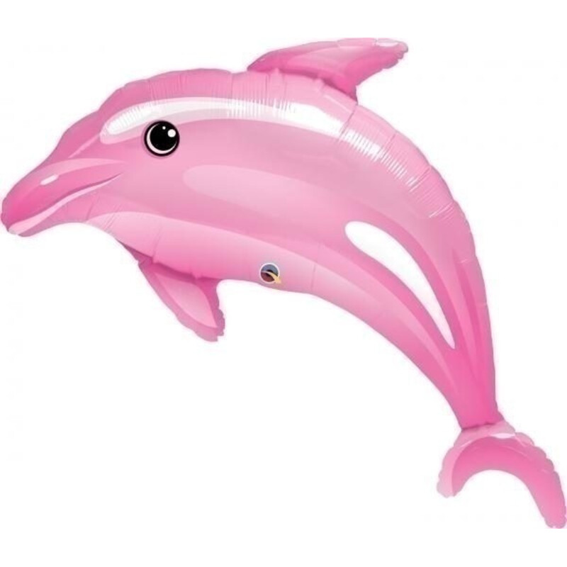 Μπαλόνι Φοιλ Σχήμα 42 Delightful Pink Dolphin  Δελφίνι