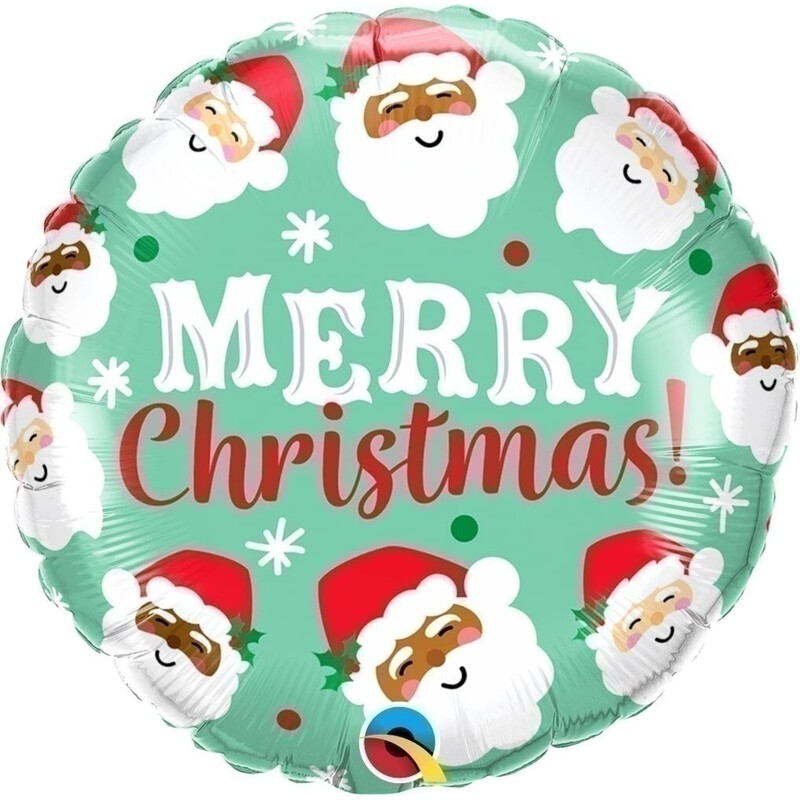Μπαλόνι Φοιλ 18 Ho Ho Ho Christmas Santas  Άγιος Βασίλης / 46εκ