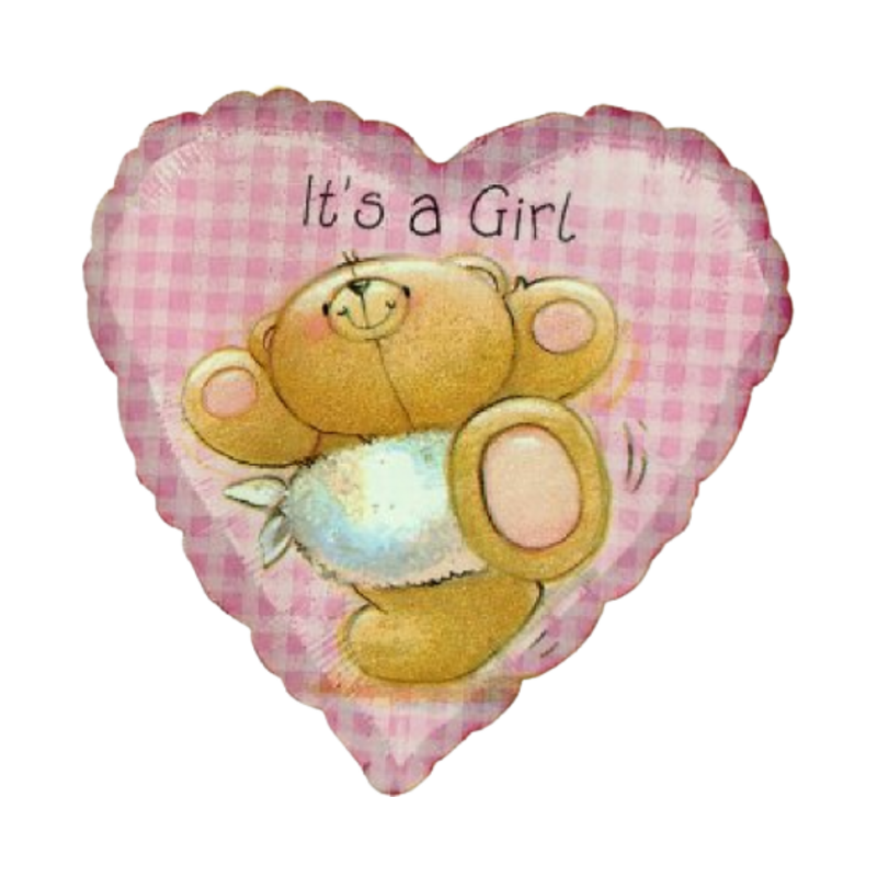 Μπαλόνι Φοιλ 18 Forever Friends- It’s A Girl / 46 εκ - Ασυσκεύαστο
