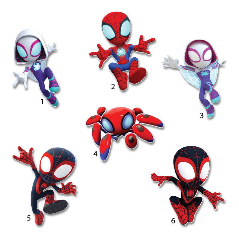 Διακοσμητική φιγούρα Spidey 10cm Ξύλινη/1τμχ