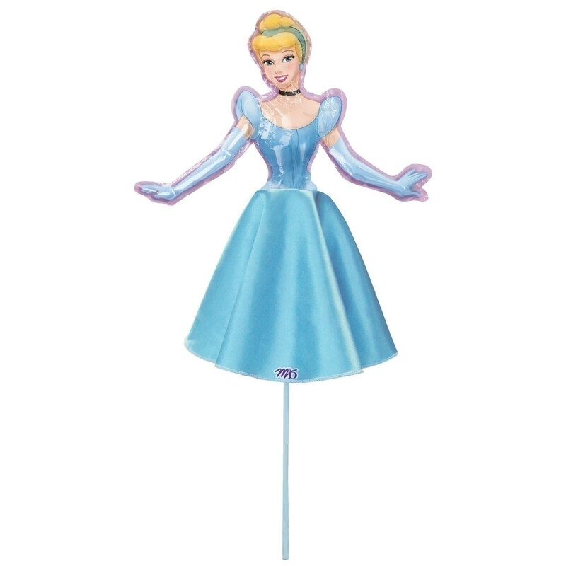 Μπαλόνι Φοιλ Μίνι 14 Πριγκίπισσα Cinderella/Σταχτοπούτα με φούστα σατέν
