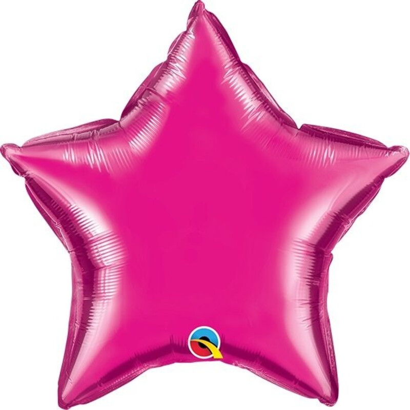 Μπαλόνι Φοιλ 9 Αστέρι/star  Magenta 23 εκ