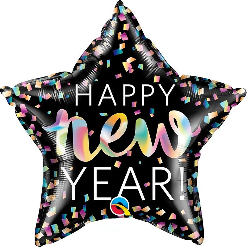 Μπαλόνι Φοιλ 20 New Year Iridescent / 51εκ