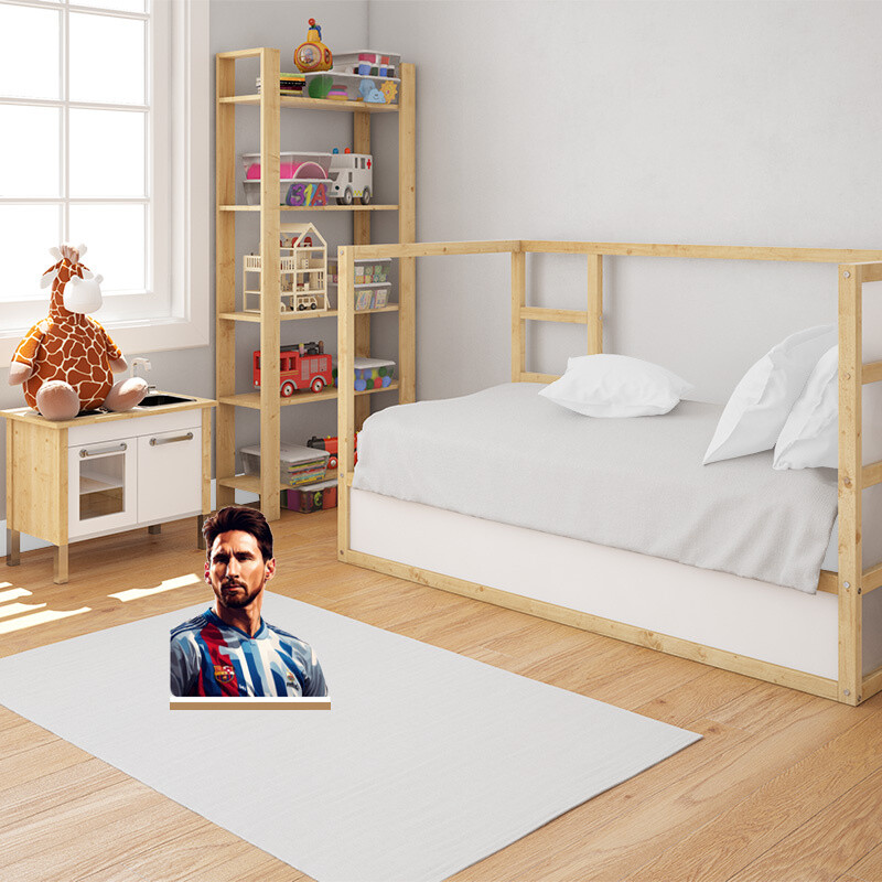 Διακοσμητική φιγούρα Messi 50cm Ξύλινη με βάση/1 τμχ