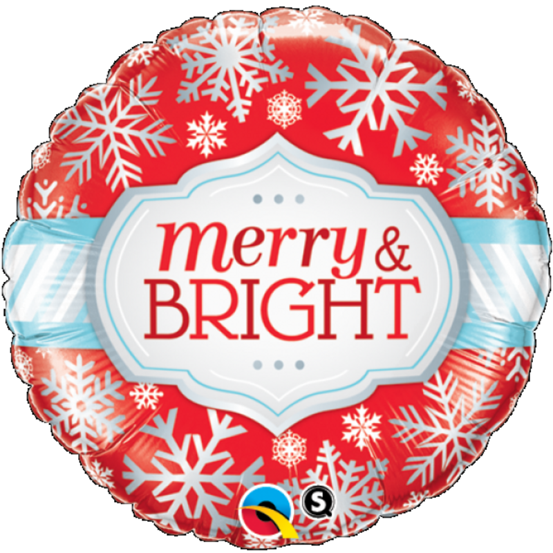 Μπαλόνι Φοιλ 18  Merry & Bright Snowflakes