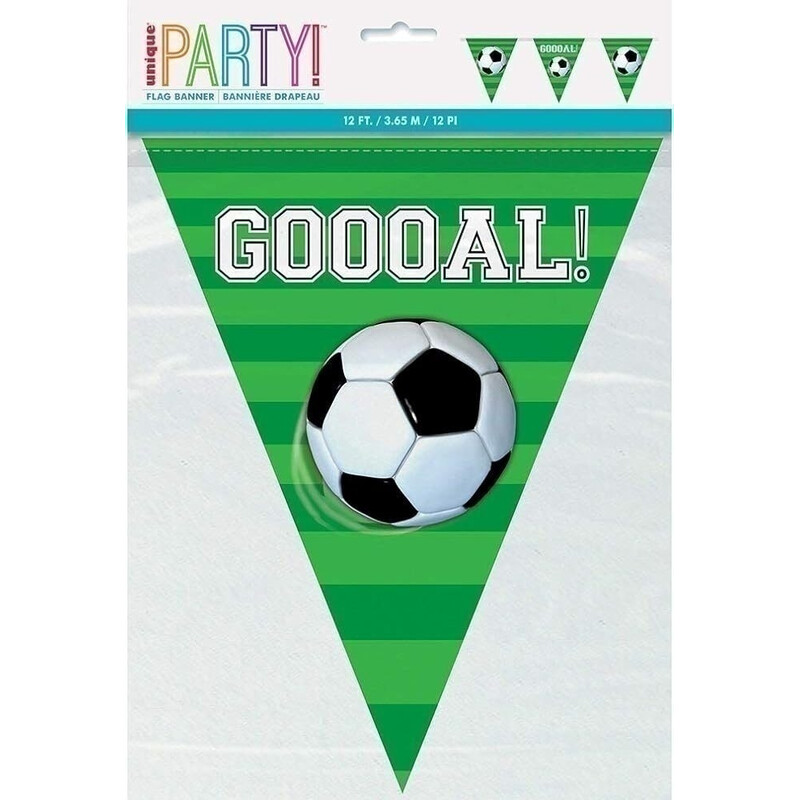 Γιρλάντα σημαιάκια 3D Ποδόσφαιρο/Soccer 3,65μ.