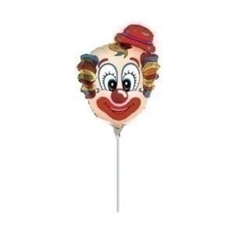 Μπαλόνι φοιλ micro 4 Κλόουν - Clown 10εκ