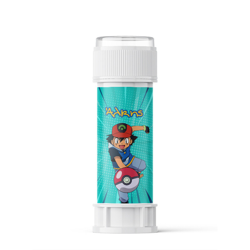 Σαπουνόφουσκες με όνομα Pokemon