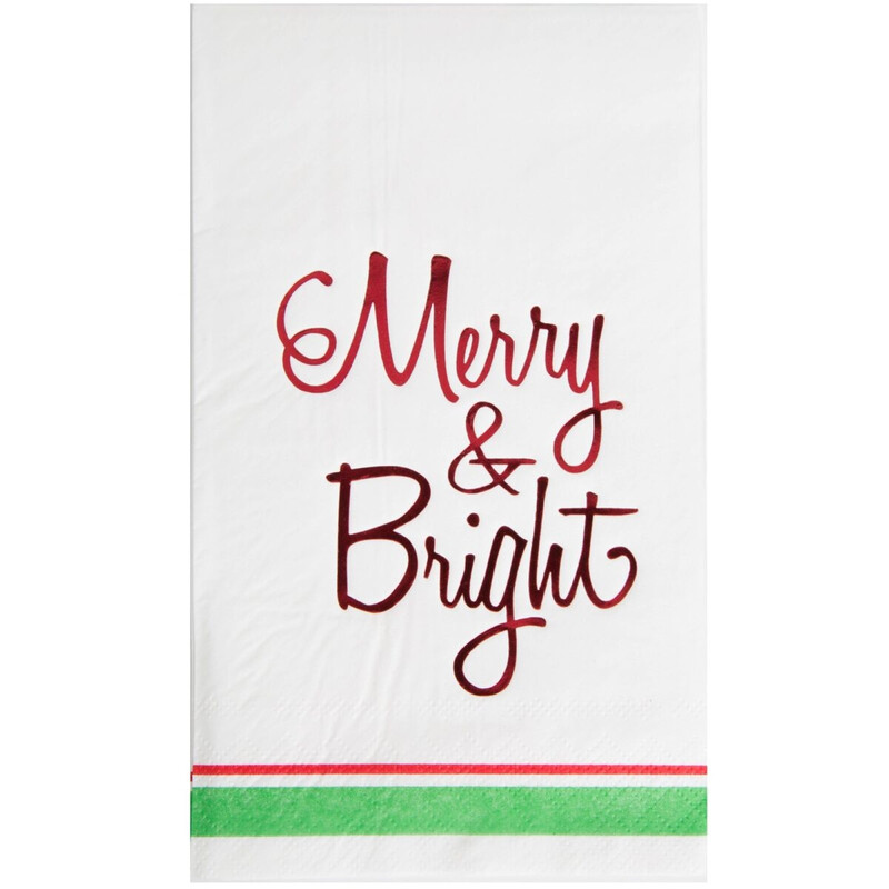 Χαρτοπετσέτες Μπάνιου Merry and Bright 16 τεμ.