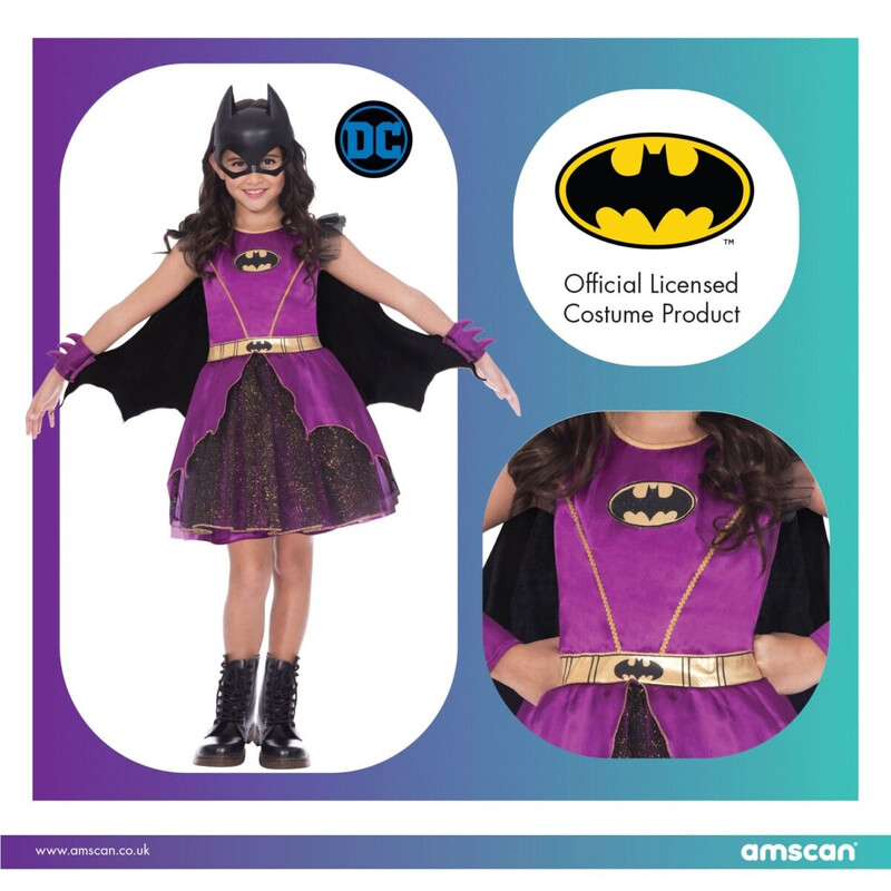 Στολή Purple Batgirl Classic Costume 3-4 Ετών