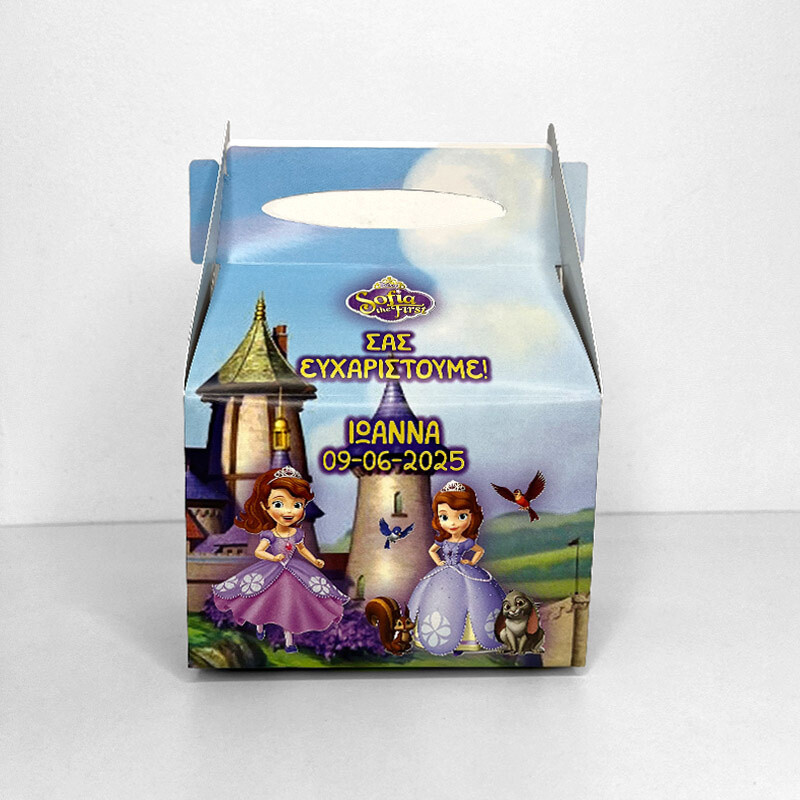Κουτάκι Πριγκίπισσα Σοφία τύπου Lunch Box