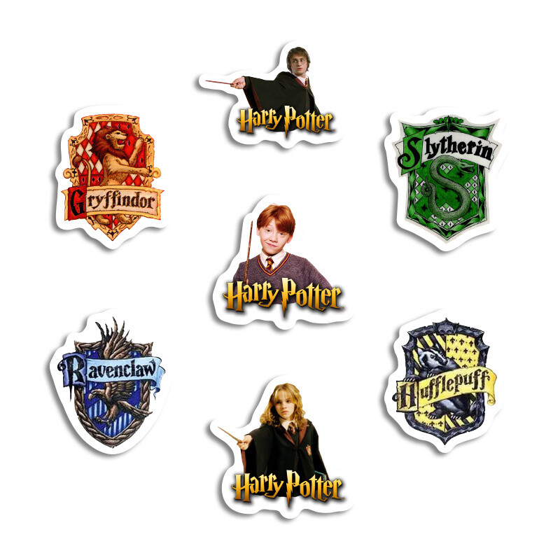 Αυτοκόλλητα Harry Potter 10cm / 8τμχ