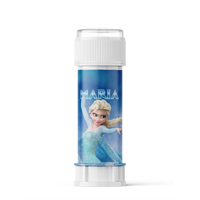 Σαπουνόφουσκες με όνομα Frozen